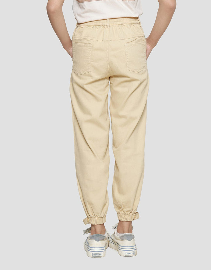 Nevada Woven Stretch Jogger Trousers for Girls