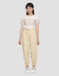 Nevada Woven Stretch Jogger Trousers for Girls