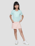 Little M Rib Fullprint 1 Girls T-Shirt