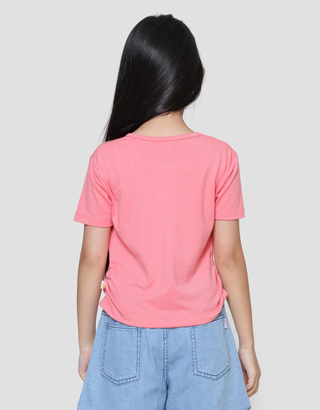 Little M Sleeve Ripped 1 Kaos Anak Perempuan