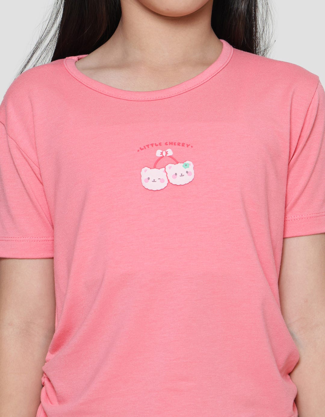 Little M Sleeve Ripped 1 Kaos Anak Perempuan