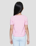 Little M Sleeve Ripped Girls T-Shirt
