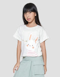 Little M Lovely Bunny Rabbit 2 Kaos Anak Perempuan