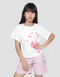 Little M Cute Girrafe 2 Kaos Anak Perempuan