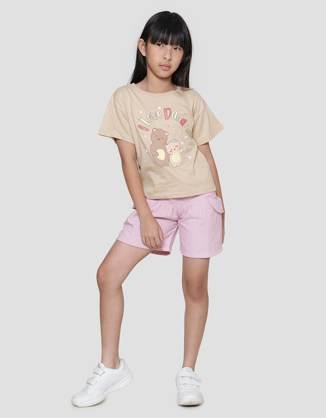 Little M Bear I Love Daddy Kaos Anak Perempuan