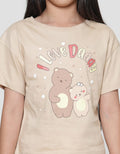 Little M Bear I Love Daddy Kaos Anak Perempuan