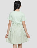 Aero Basic Komb Woven 1 Midi Dress for Girls