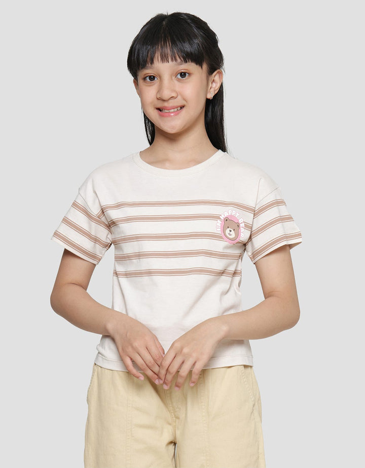 Aero Bear Stripe 2 Kaos Anak Perempuan