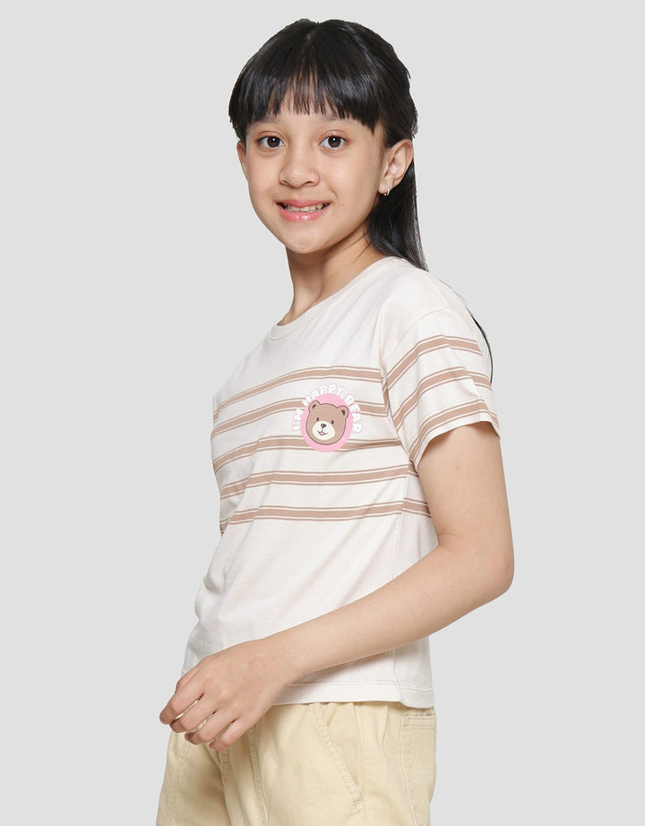 Aero Bear Stripe 2 Kaos Anak Perempuan