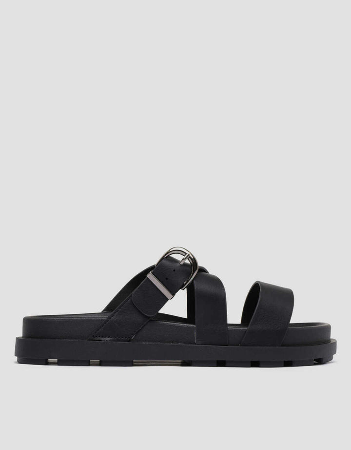 Nevada Strap With Buckle Slipper Sandal Wanita