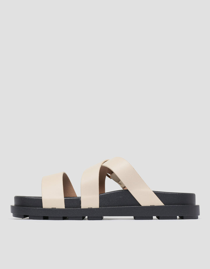 NEVADA STRAP WITH BUCKLE SLIPPER SANDAL WANITA
