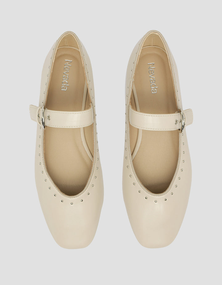 NEVADA MARY JANE STUD01 SEPATU WANITA