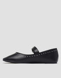 Nevada Mary Jane Stud01 Sepatu Wanita