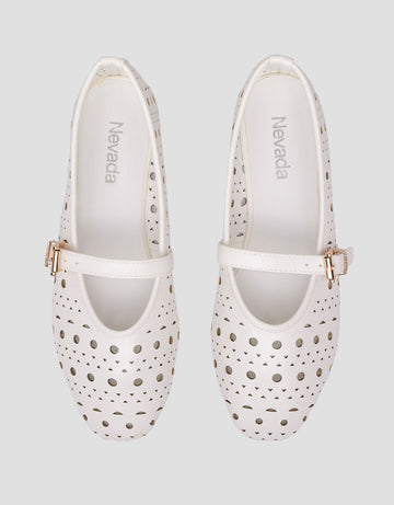 NEVADA MARY JANE SEPATU FLAT OMW05 WANITA
