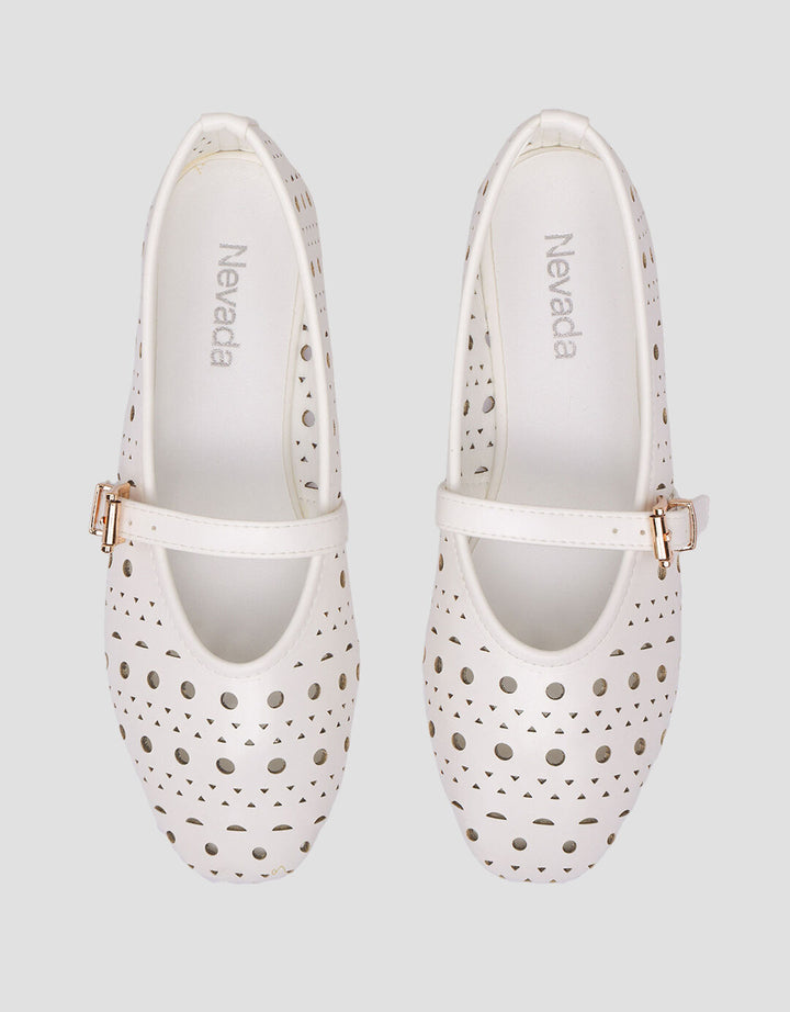 Nevada Mary Jane Sepatu Flat Omw05 Wanita