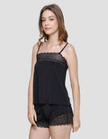 St. Yves Lace Top Boxer Sleepwear Wanita