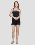 St. Yves Lace Top Boxer Sleepwear Wanita