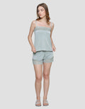 St. Yves Top Boxer Lace Set Women Clothing