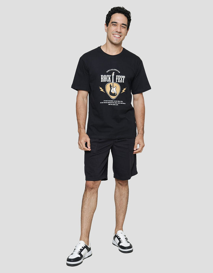 T Zone World Celebration Rock Festival Kaos Pria