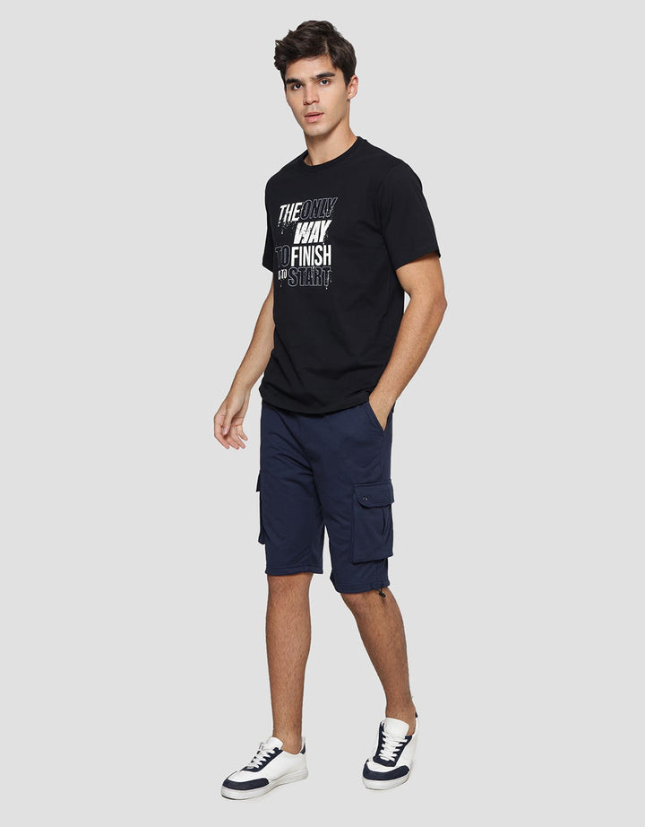 T Zone The Only Way Kaos Lengan Pendek Pria