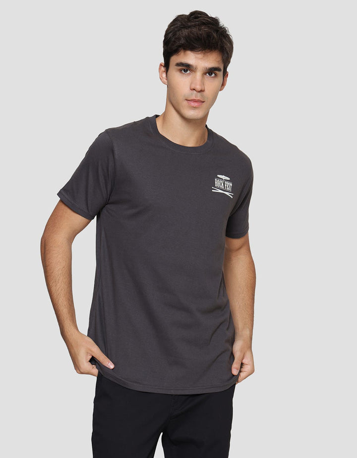 T Zone Rock Fest Men's Casual T-Shirt