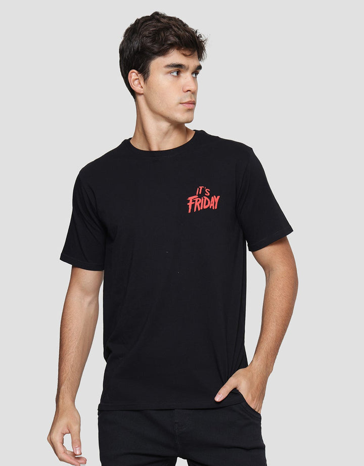 T Zone It's Friday Kaos Lengan Pendek Pria