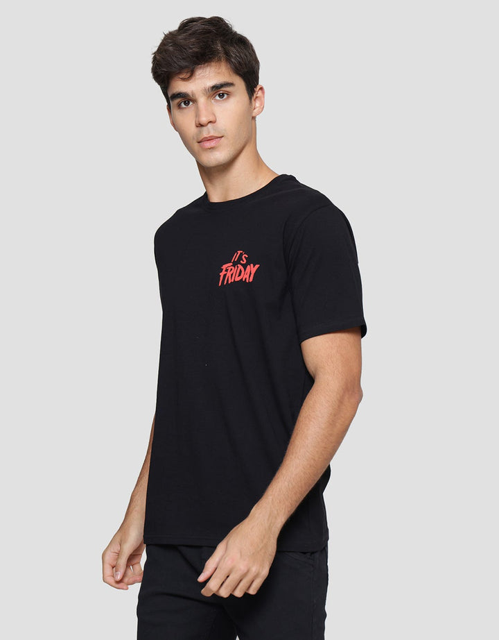 T Zone It's Friday Kaos Lengan Pendek Pria