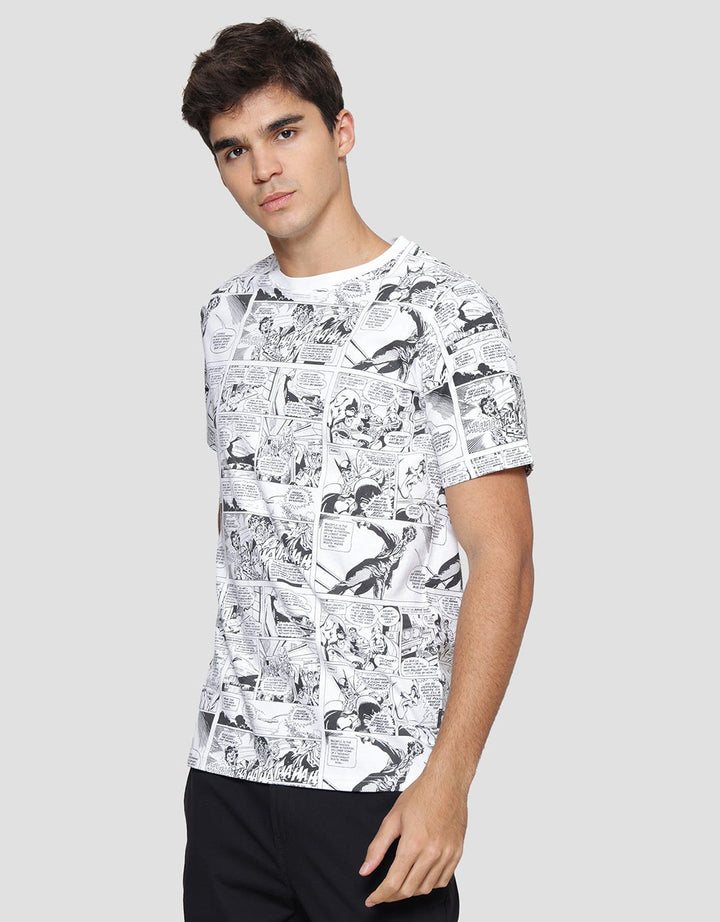 T Zone Wb Comic Joker And Batman 1 Kaos Lengan Pendek Pria