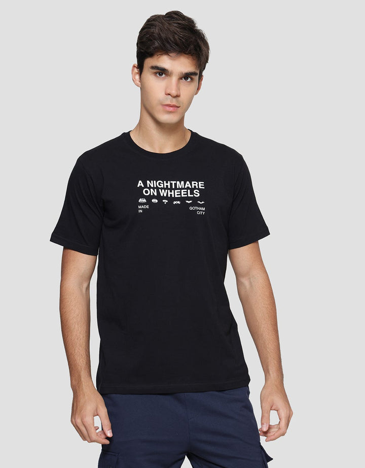T Zone Wb A Nightmare On Wheels Kaos Lengan Pendek Pria