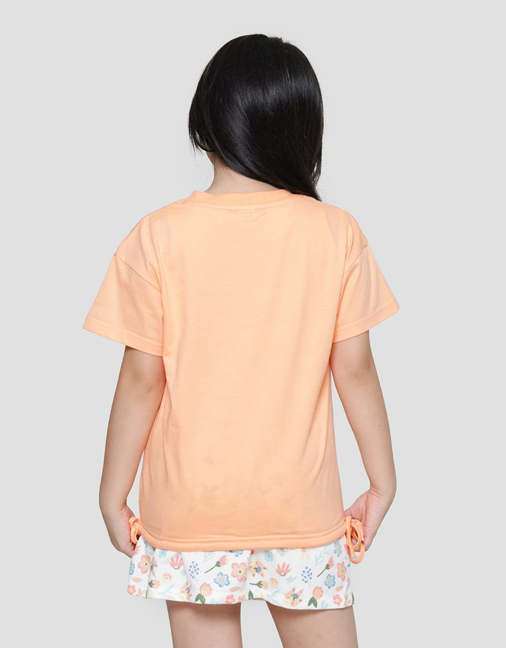 Character My Melody Emboss Girls T-shirt