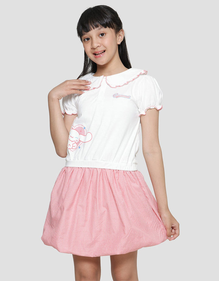 Character Cinnamoroll Midi Dress Anak Perempuan