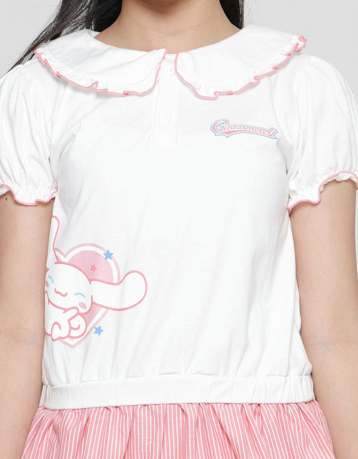 Character Cinnamoroll Midi Dress Anak Perempuan