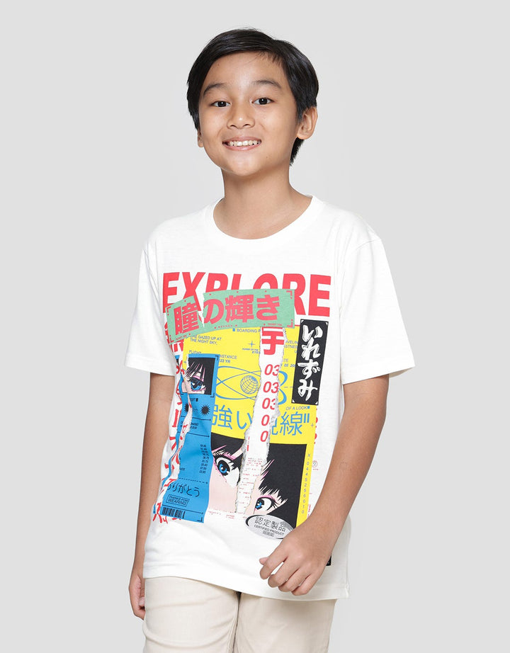 Nevada Anime Explore Boys T-Shirt