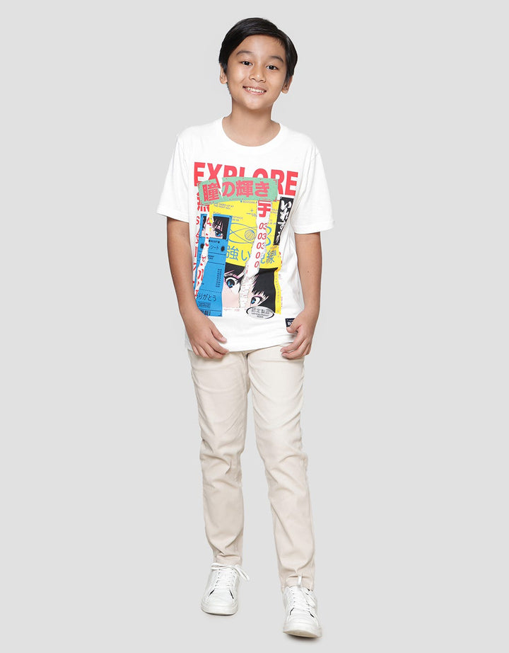 Nevada Anime Explore Boys T-Shirt