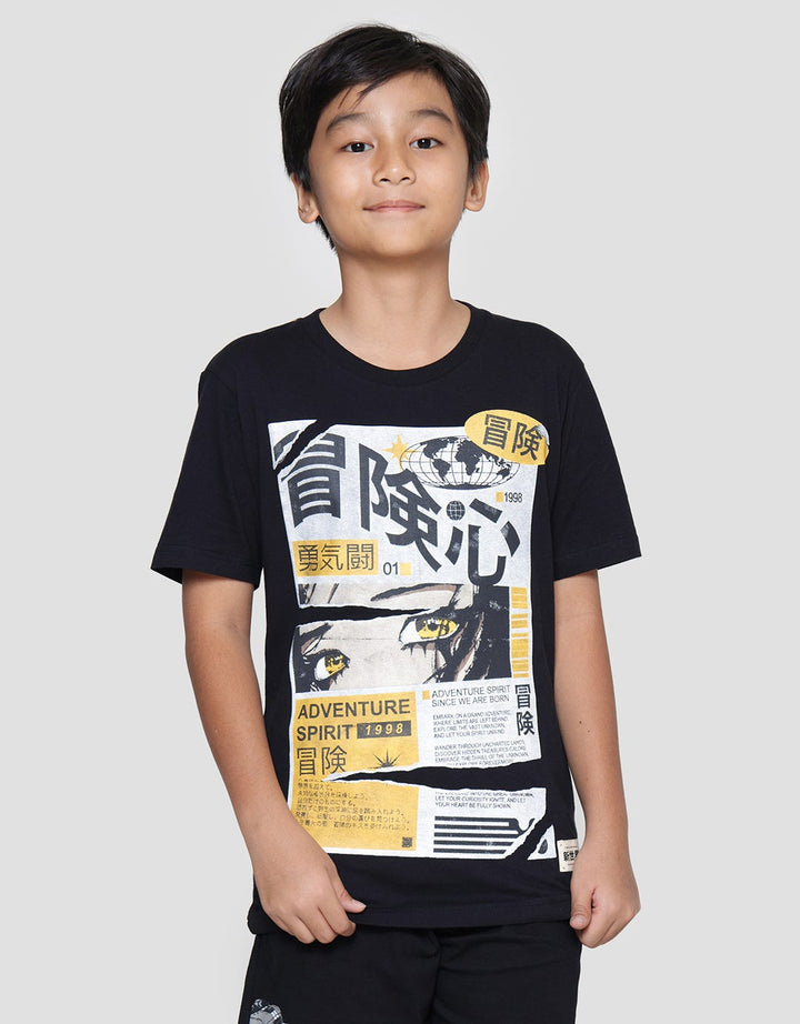 Nevada Adventure Anime Kaos Anak Laki-Laki