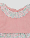 Pipiniko Flower Midi Dress Combi Knit Girls