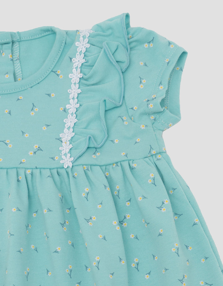 Pipiniko Jersey Flower Midi Dress Bayi