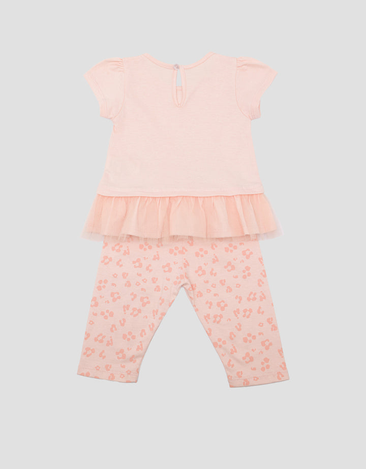 Pipiniko Combi Tile Cat Baju Set Bayi Perempuan