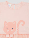 Pipiniko Combi Tile Cat Baju Set Bayi Perempuan