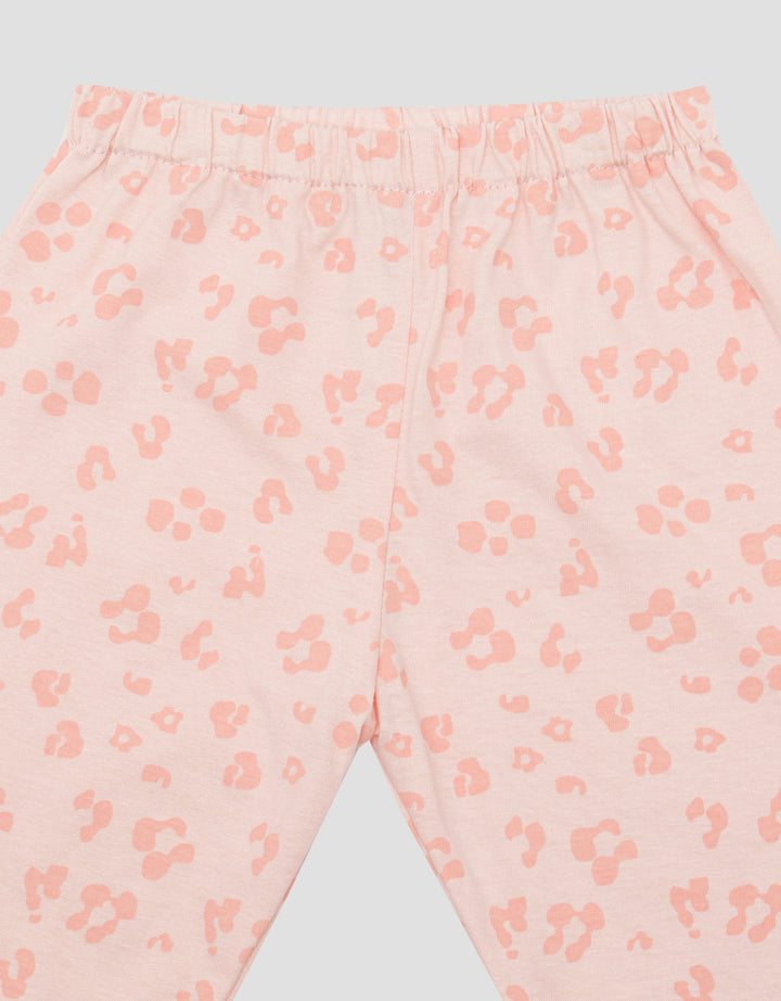 Pipiniko Combi Tile Cat Baby Girl Clothes Set