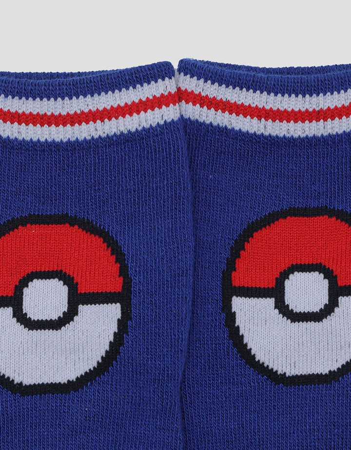 Character Pokemon Pokeball Kaus Kaki Anak