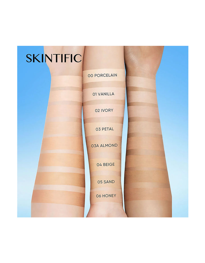 Skintific Perfect Stay Velvet Matte High Coverage Cushion 03 Petal