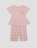 Disney Peplum Bambi Baju Set Anak Perempuan