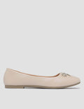 St. Yves Ribbon Accessories Sepatu Ballerina Wanita