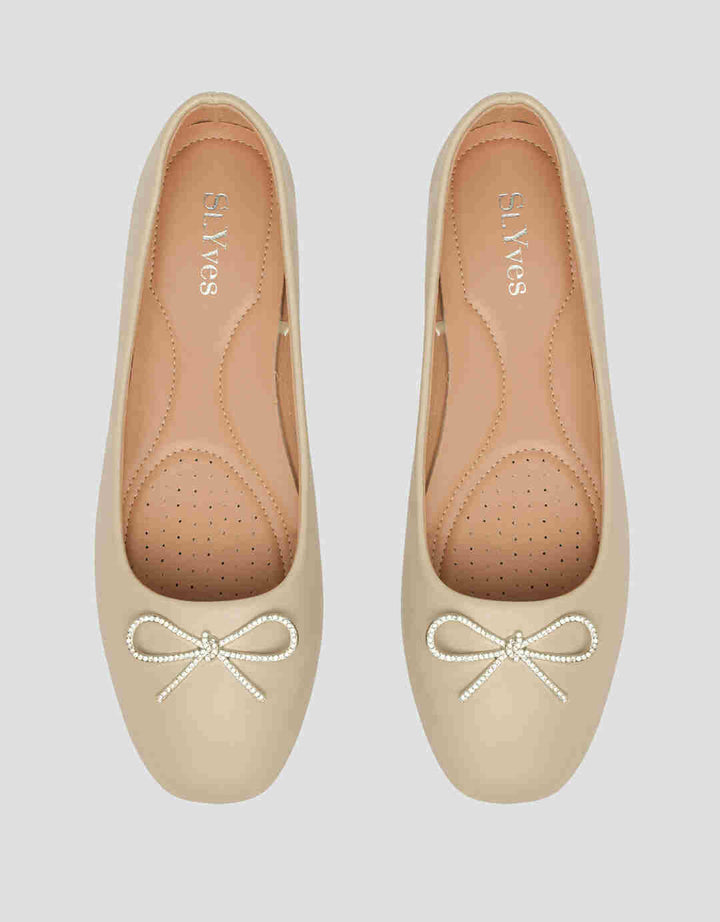 St. Yves Ribbon Accessories Sepatu Ballerina Wanita