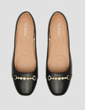 St. Yves Pearl Look Sepatu Ballerina Wanita