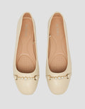 St. Yves Pearl Look Sepatu Ballerina Wanita