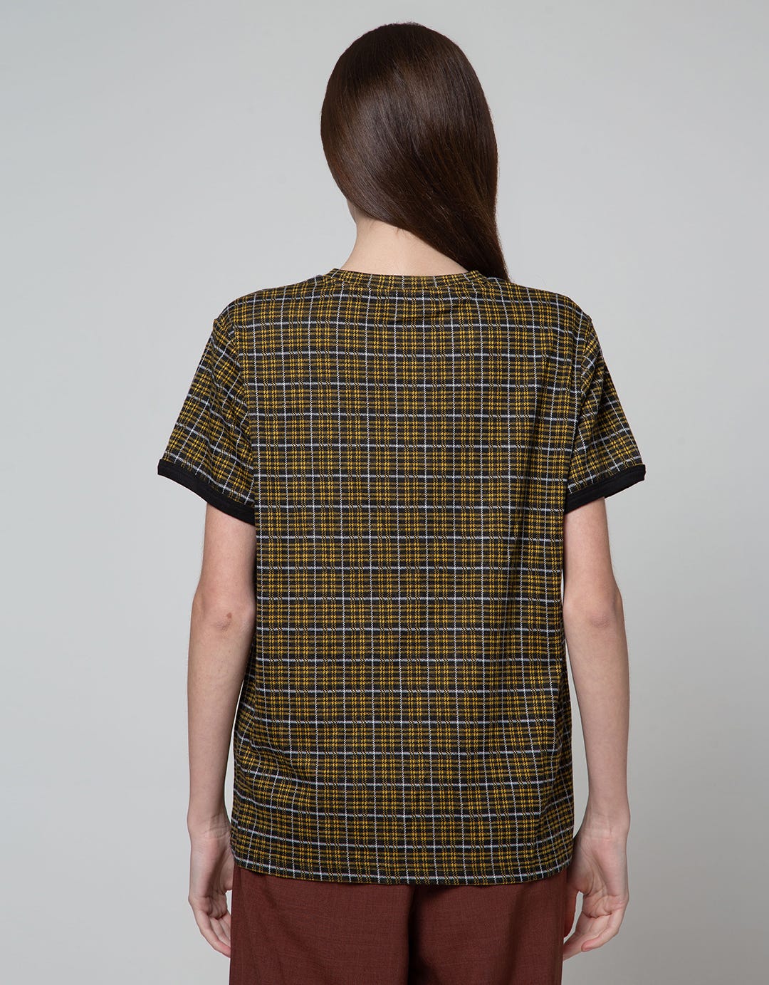 Connexion Box Plaid Kaos Wanita