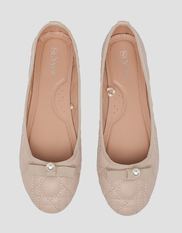 St. Yves Pearl Accessories Sepatu Ballerina Wanita