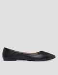 St. Yves Casual Pointed Toe Sepatu Ballerina Wanita